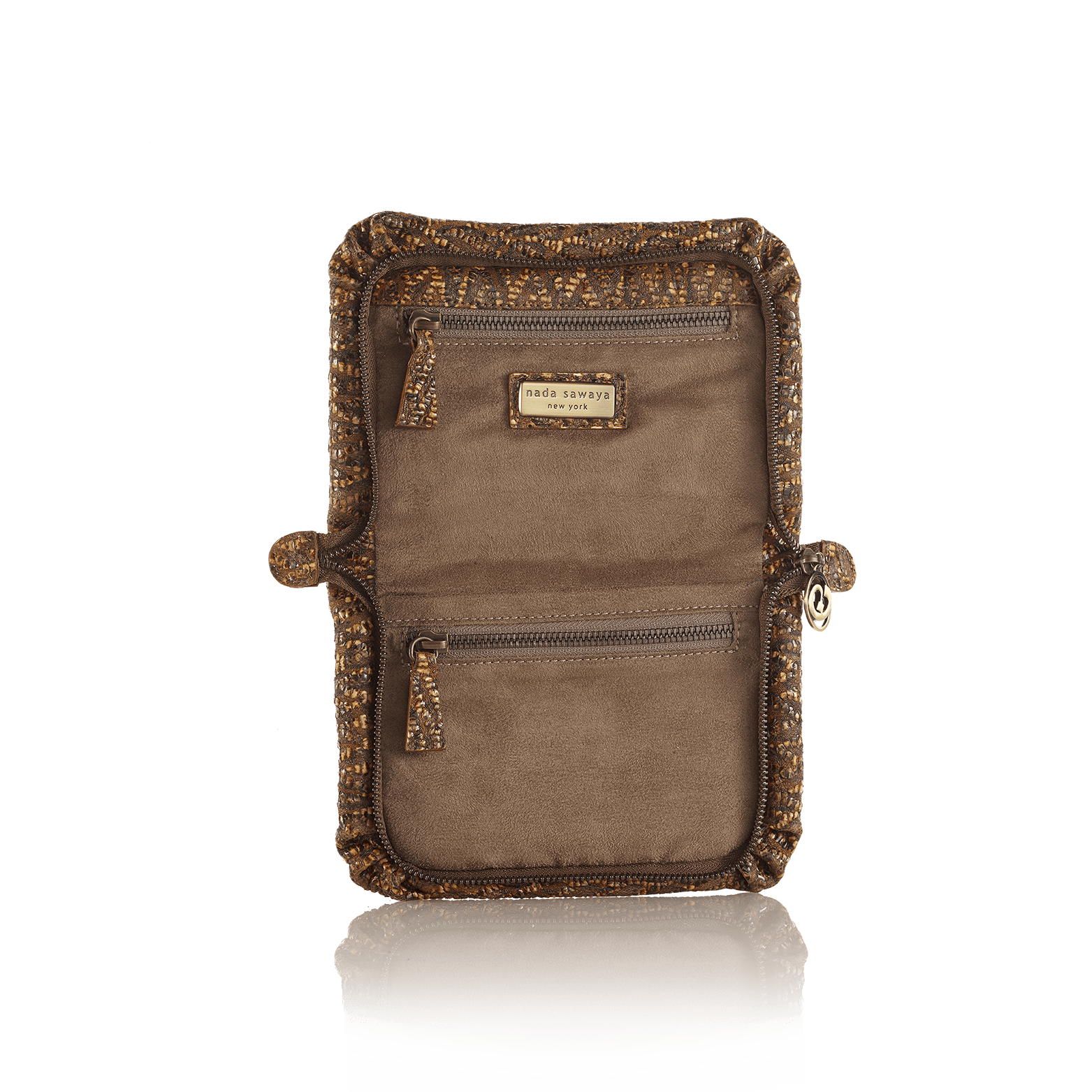 FL by NADA SAWAYA Mini Bags Tan Bibi - Mini Leather Bag