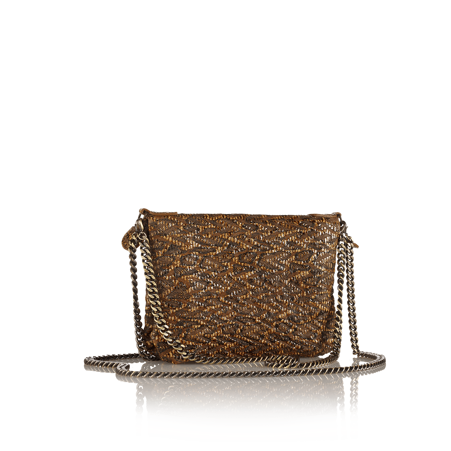 FL by NADA SAWAYA Mini Bags Tan Bibi - Mini Leather Bag