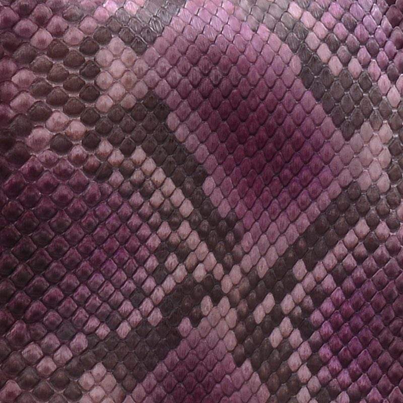 FL by NADA SAWAYA Mini Bags Burgundy Bibi - Mini Python bag