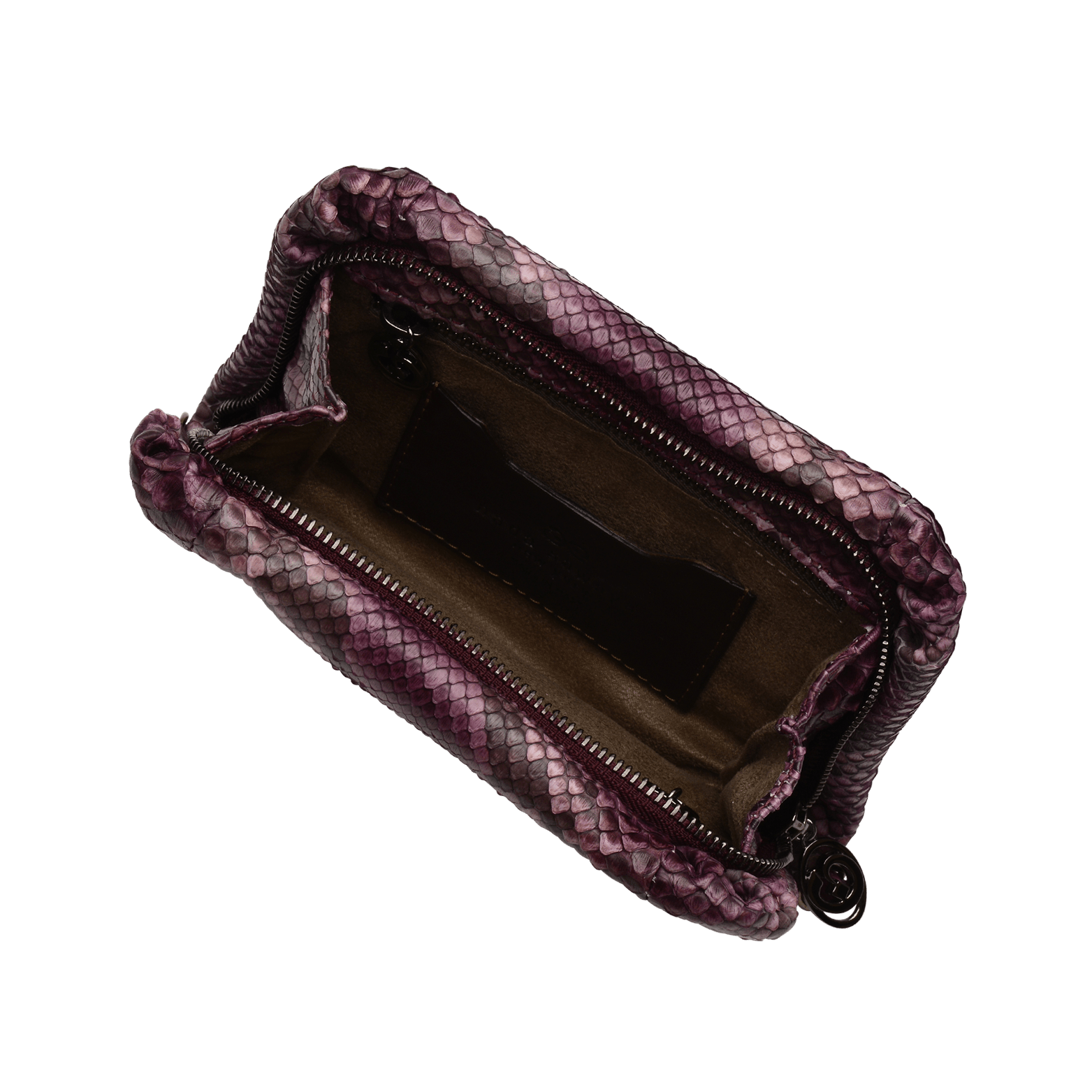 FL by NADA SAWAYA Mini Bags Burgundy Bibi - Mini Python bag
