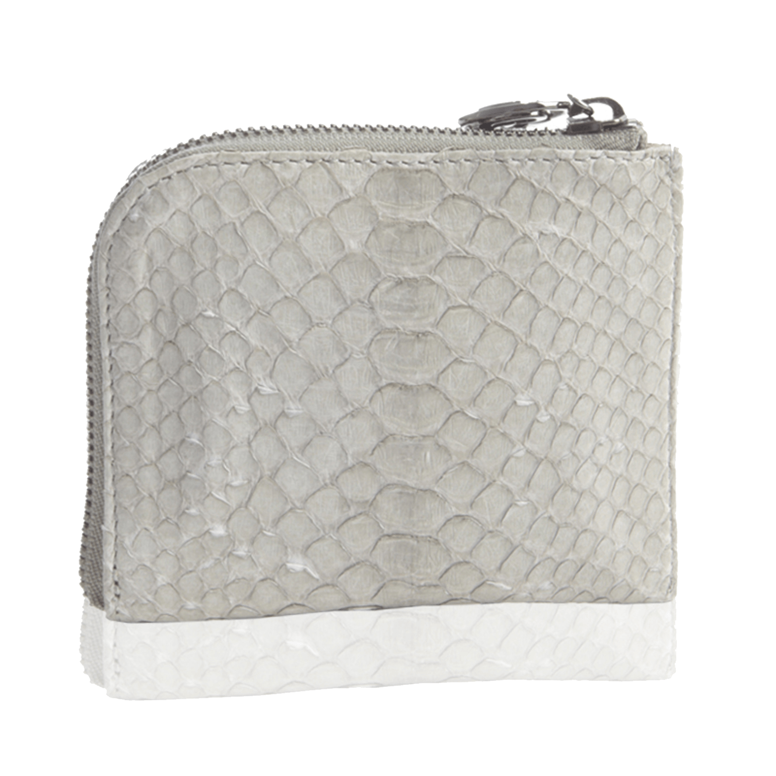 FL by NADA SAWAYA Wallet Small Square Zip-Around Python Wallet