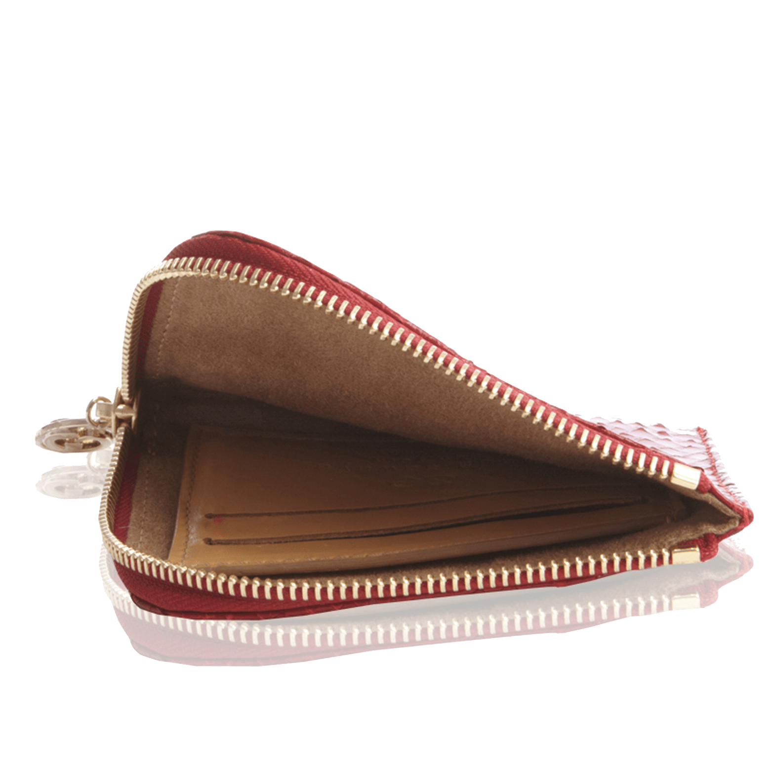 FL by NADA SAWAYA Wallet Small Square Zip-Around Python Wallet