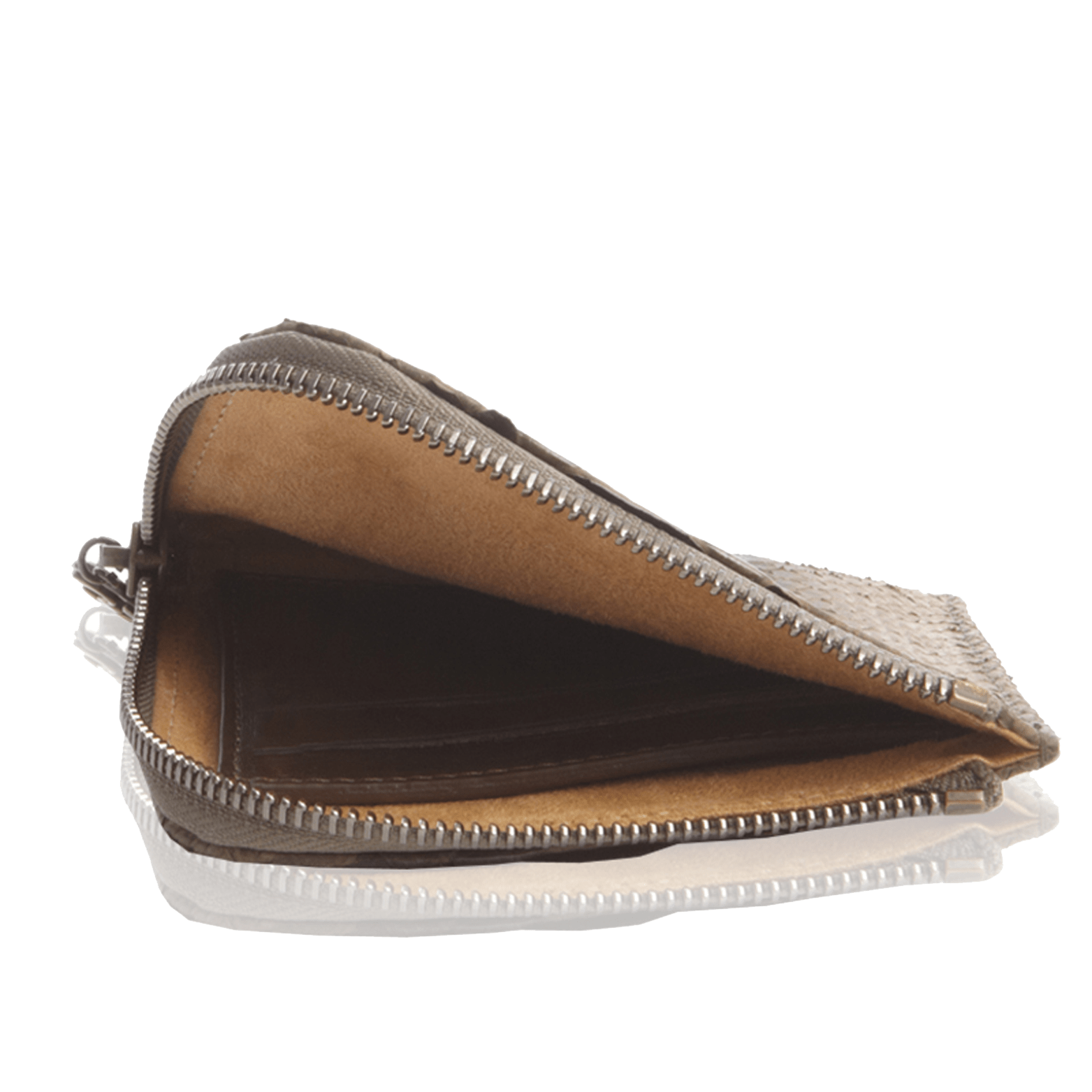 FL by NADA SAWAYA Wallet Small Square Zip-Around Python Wallet