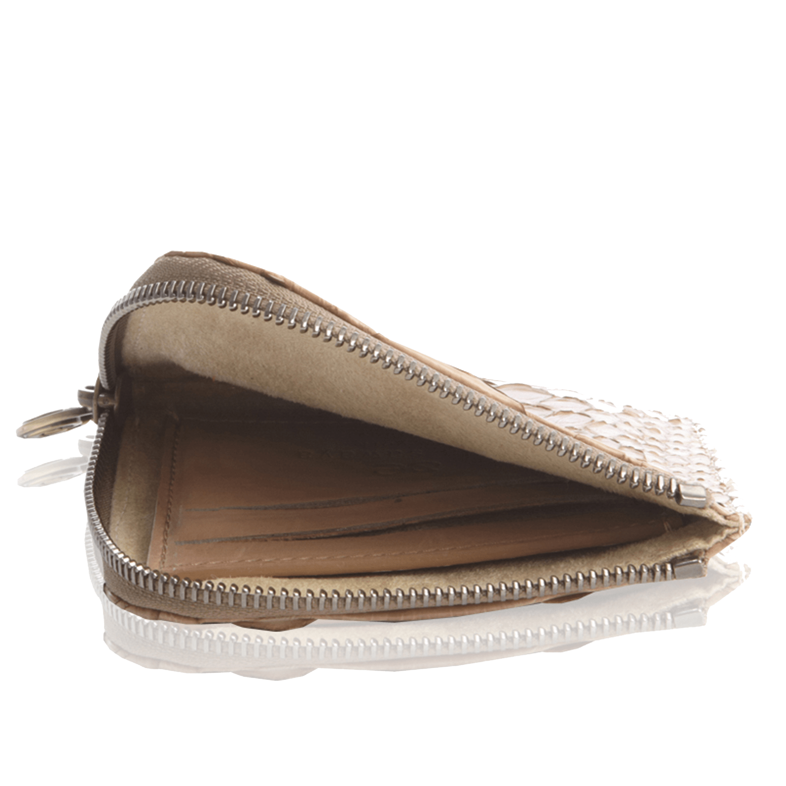 FL by NADA SAWAYA Wallet Small Square Zip-Around Python Wallet