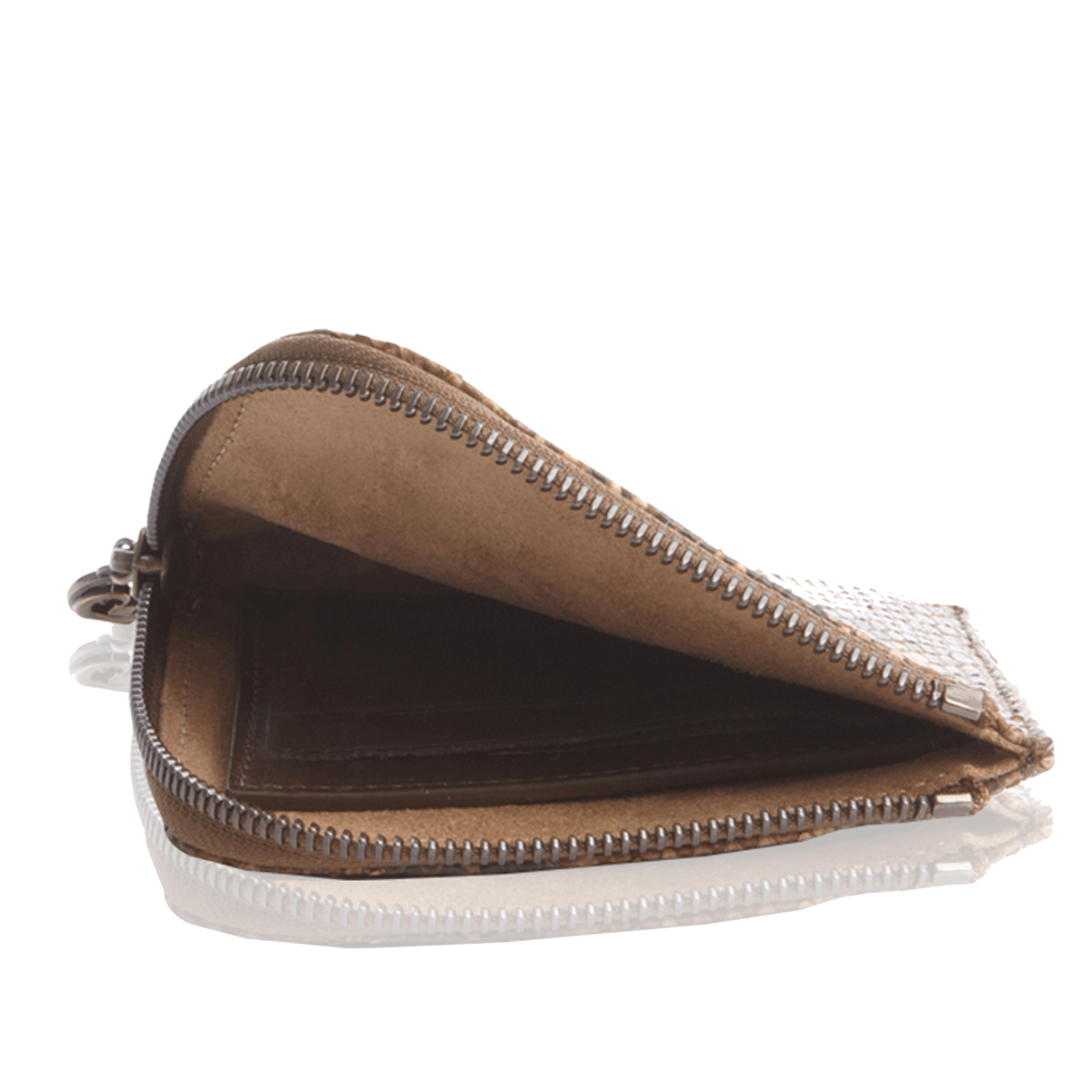 FL by NADA SAWAYA Wallet Small Square Zip-Around Python Wallet
