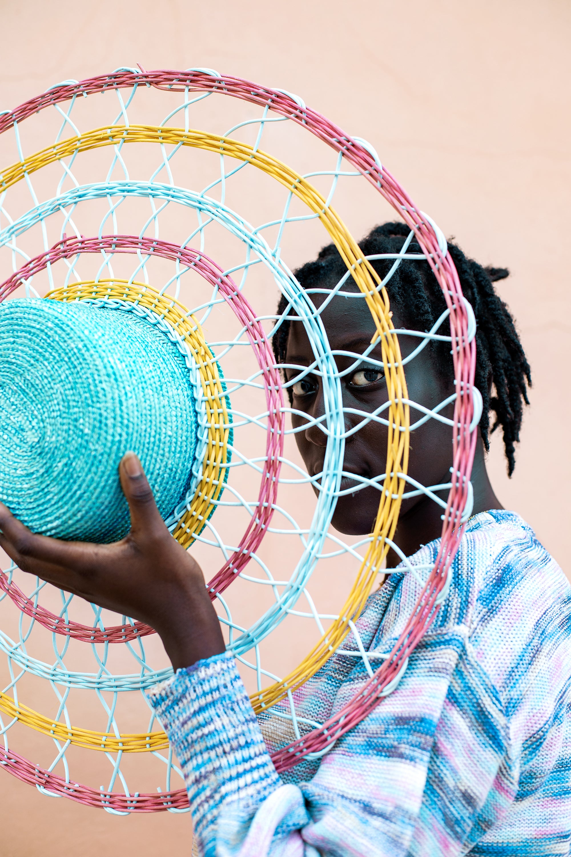 Pamela Hat - Tricolor