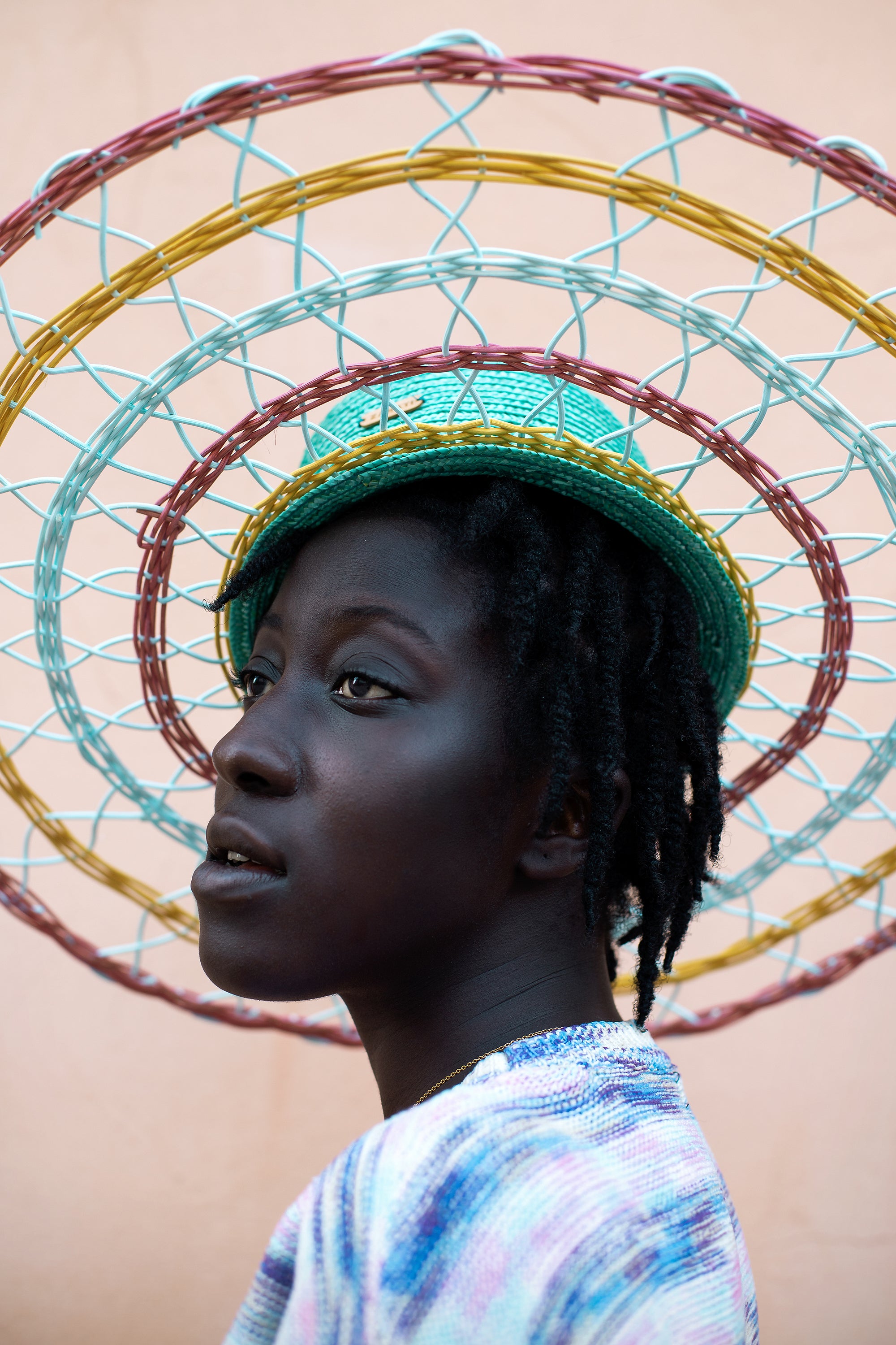 Pamela Hat - Tricolor