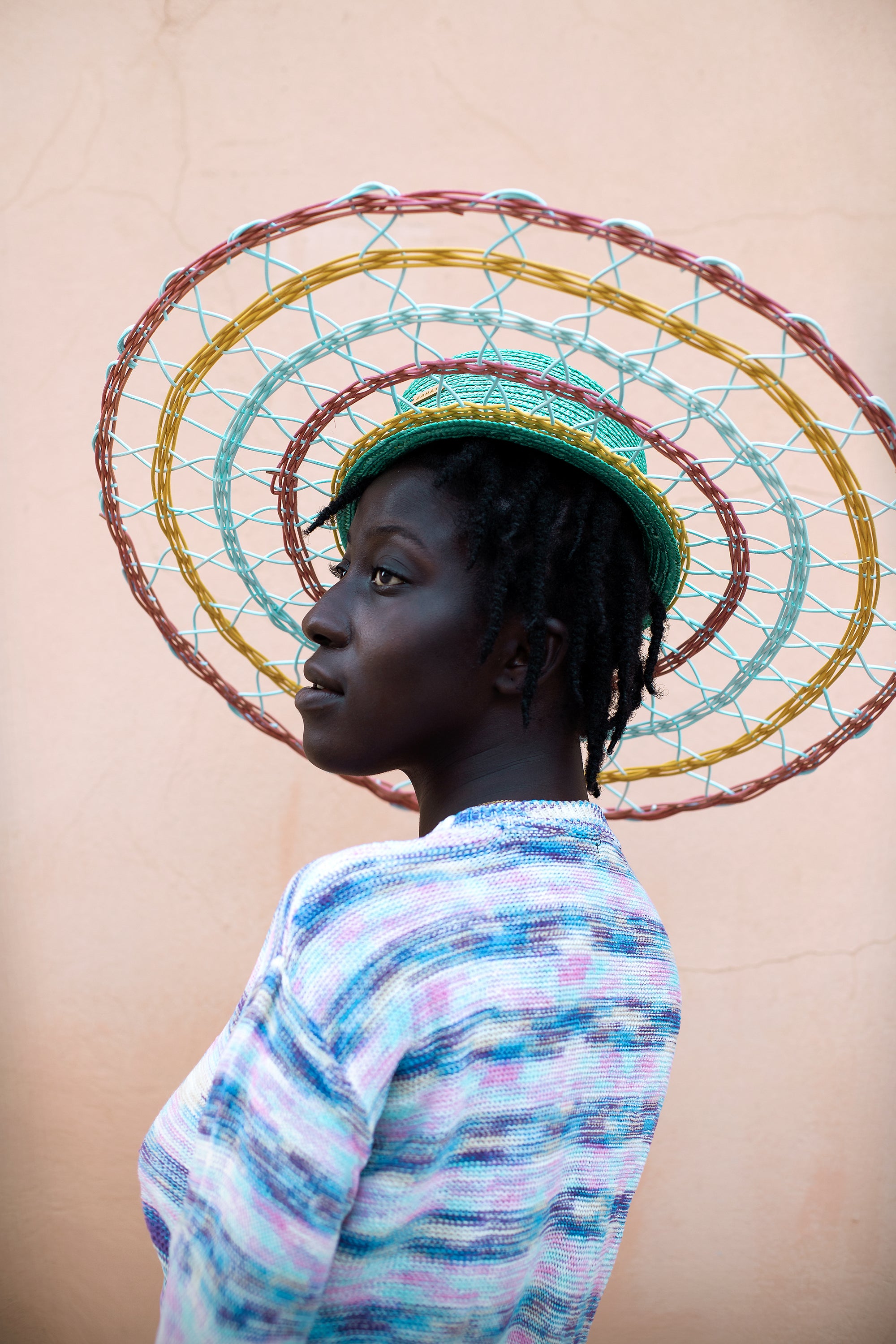 Pamela Hat - Tricolor