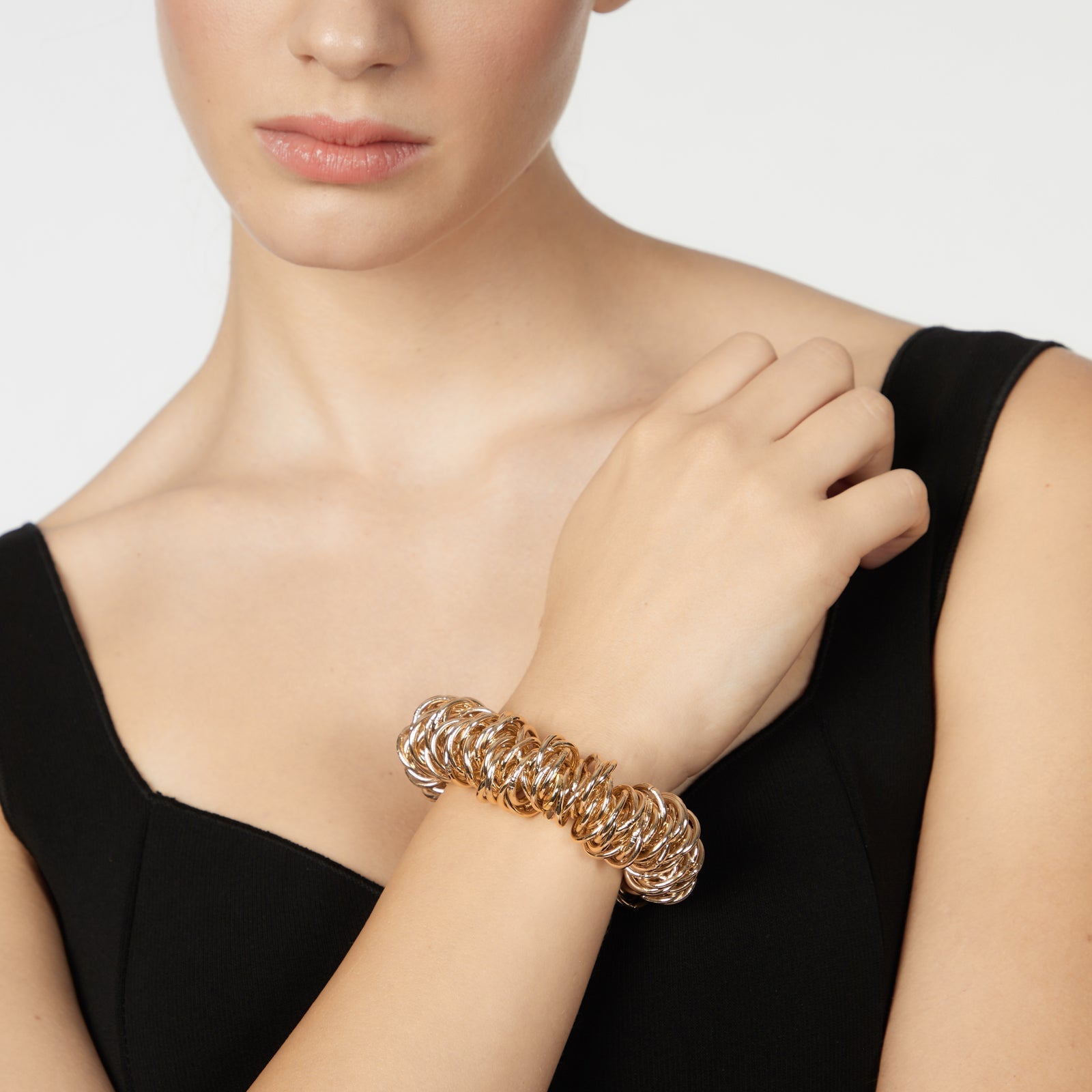 Elastic bracelet Vasilissa - Gold