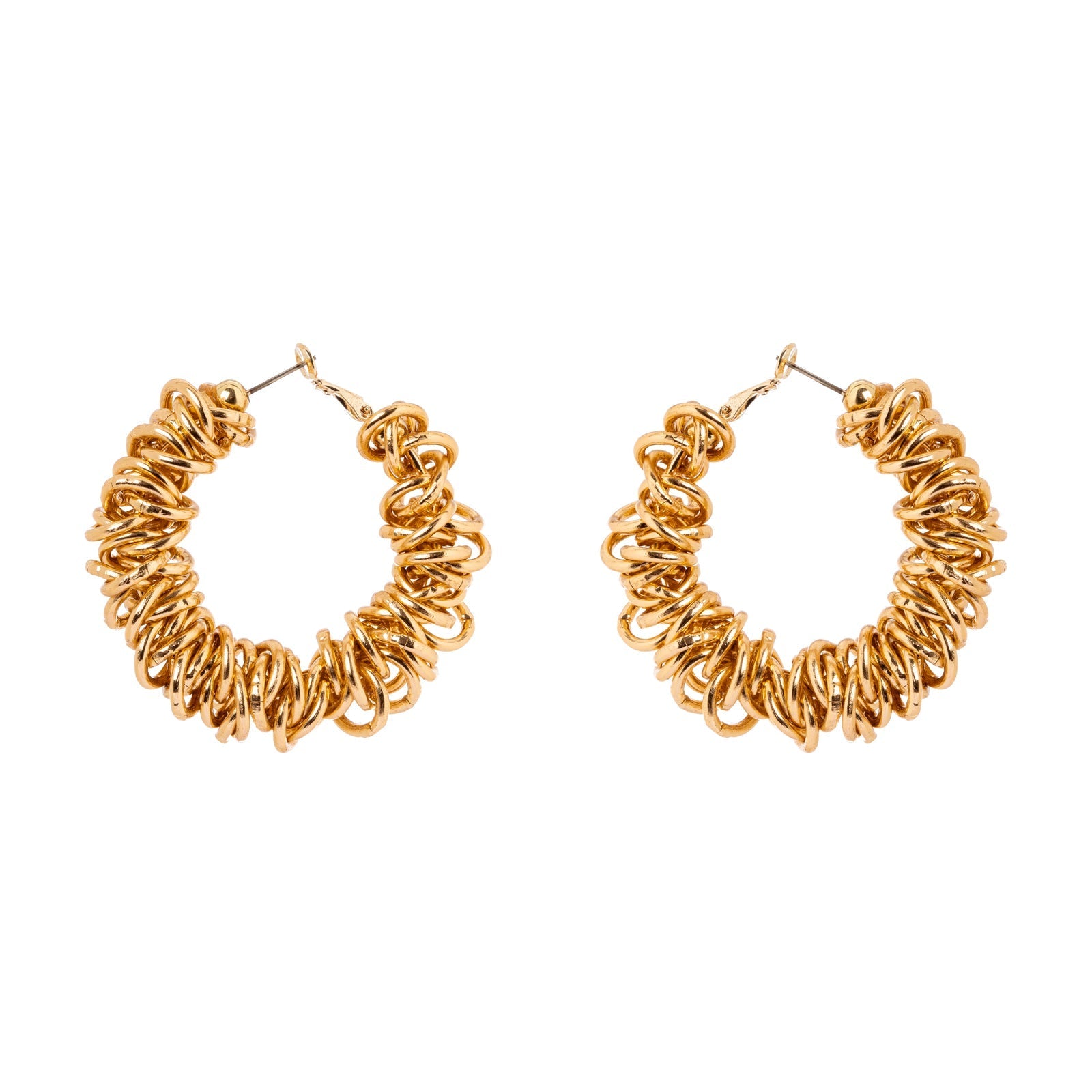 Hoop earrings Vasilissa - Gold