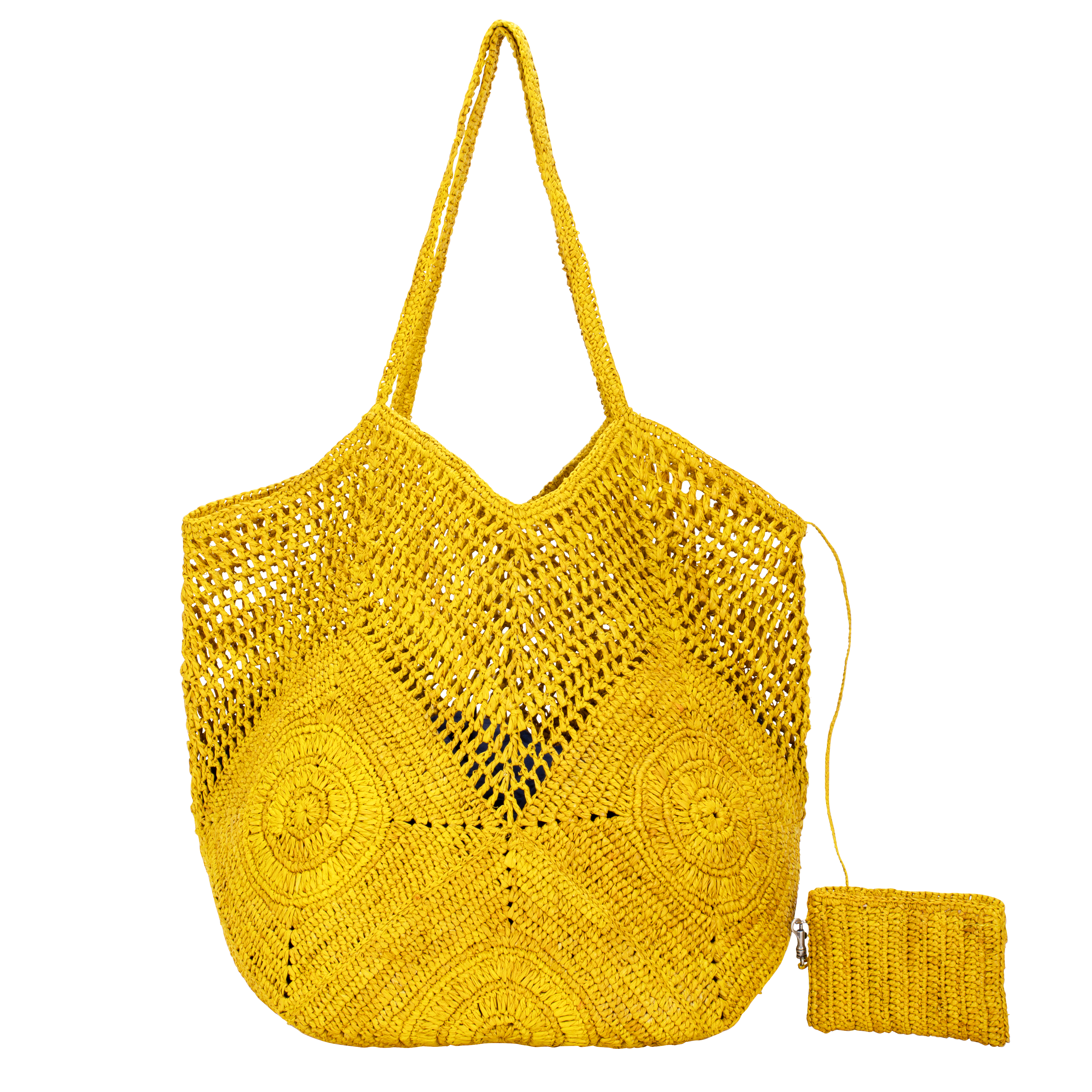 Valiha Raffia Tote