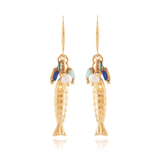 Fish with Beads on A Wire