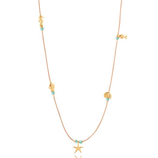 Sea Charm Long Necklace