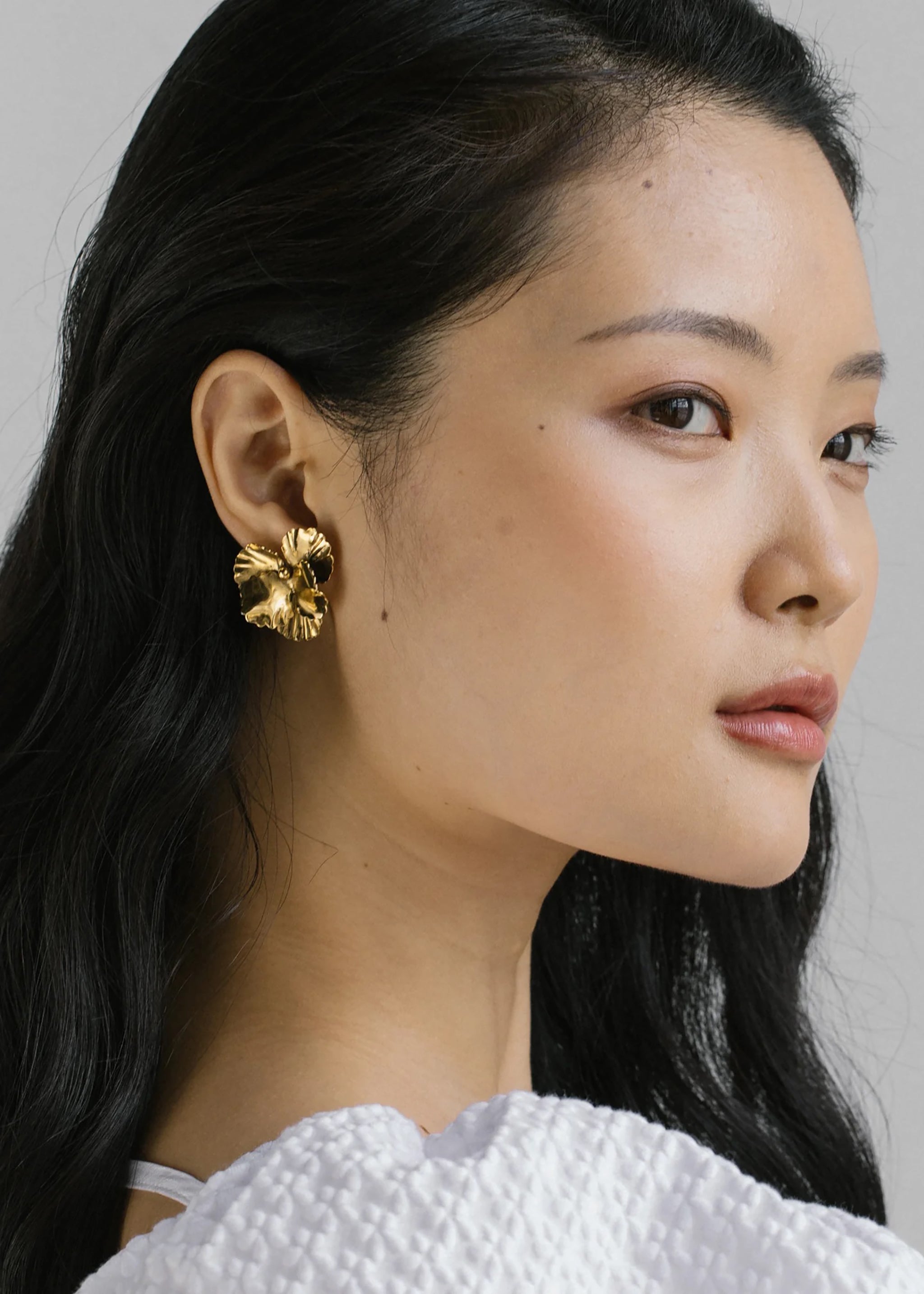 Pansy Earrings