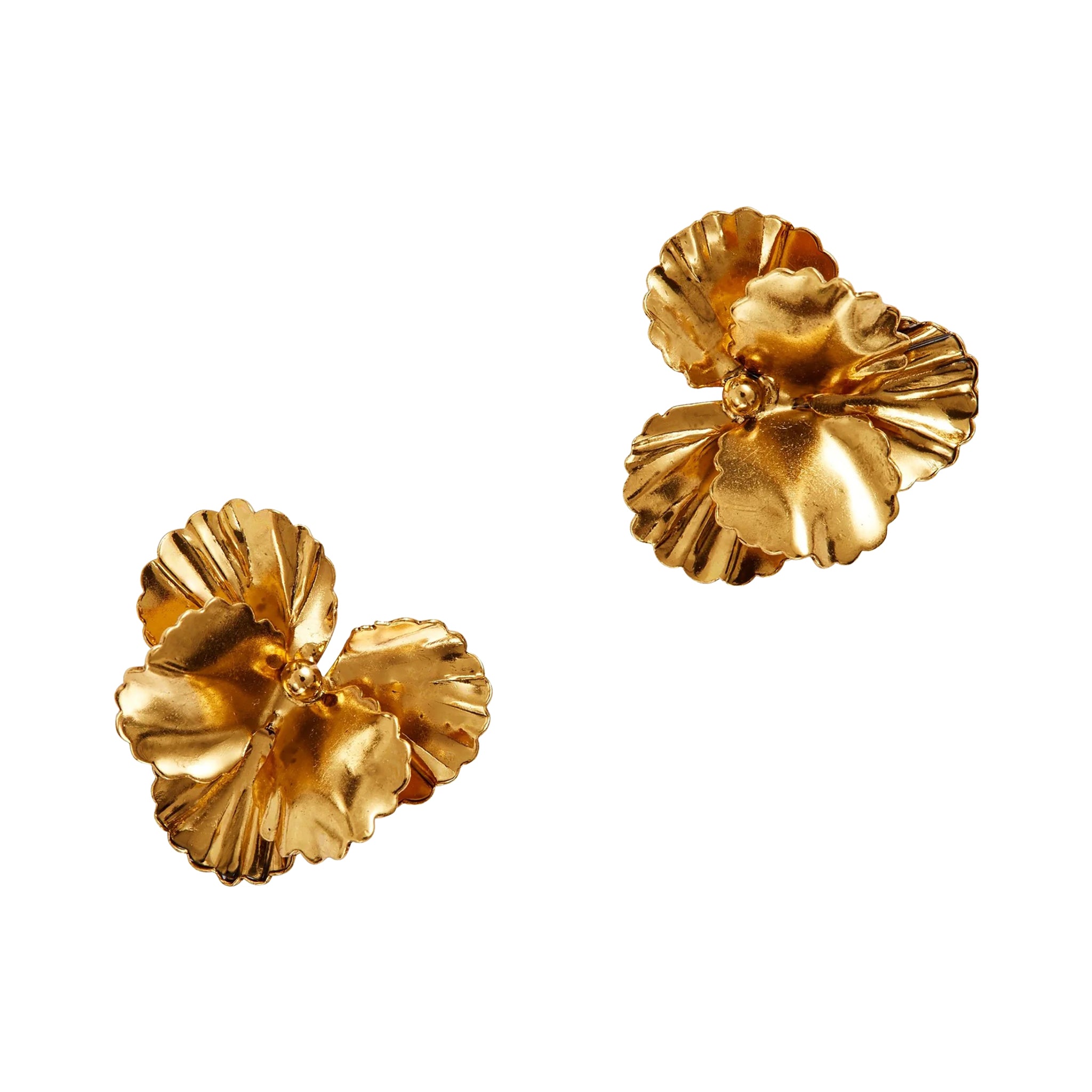 Pansy Earrings