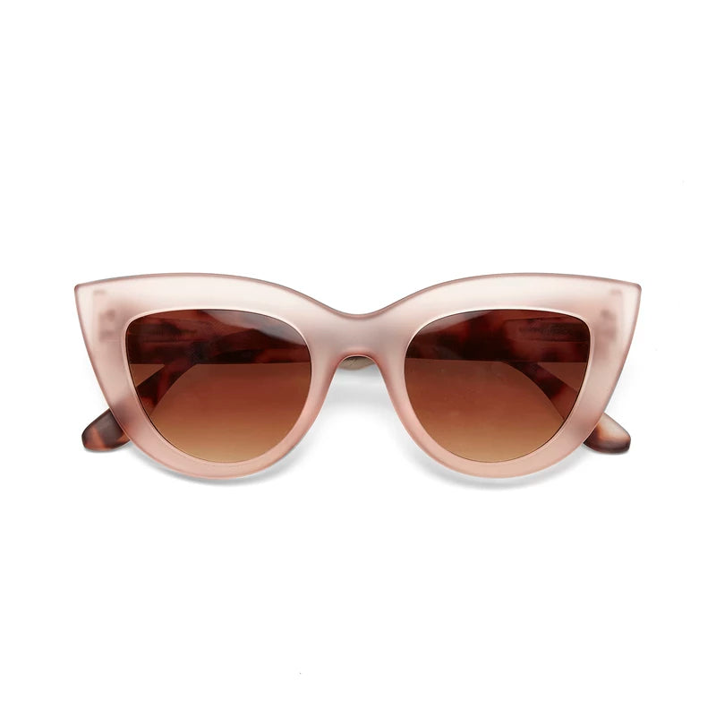 Claudia Big Cat Eye - Pink Havana