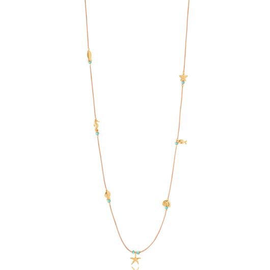 Sea Charm Long Necklace