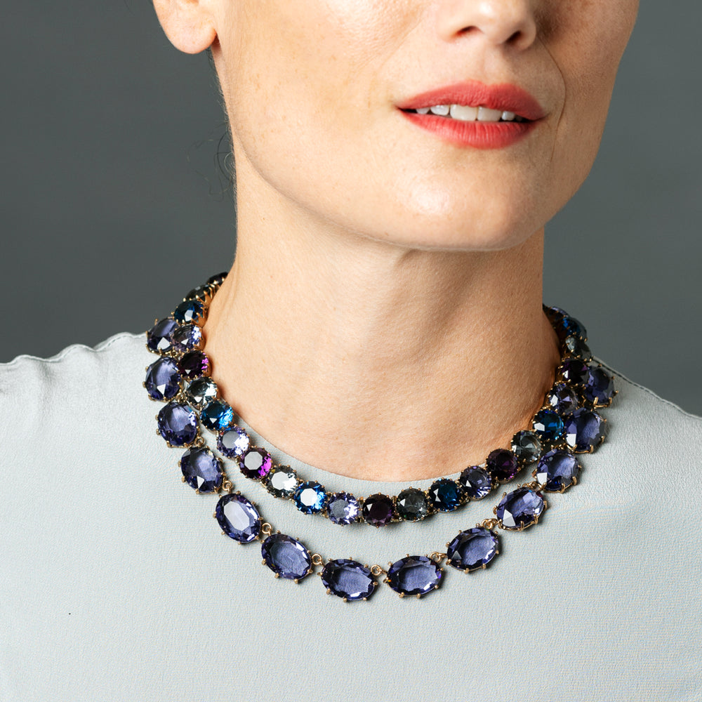 Apollonia Blue Tourmaline Necklace