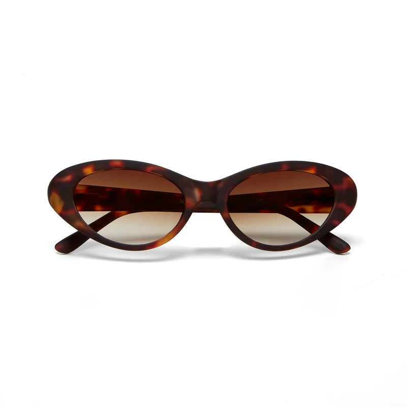 Lina Small Cat Eye - Classic Havana