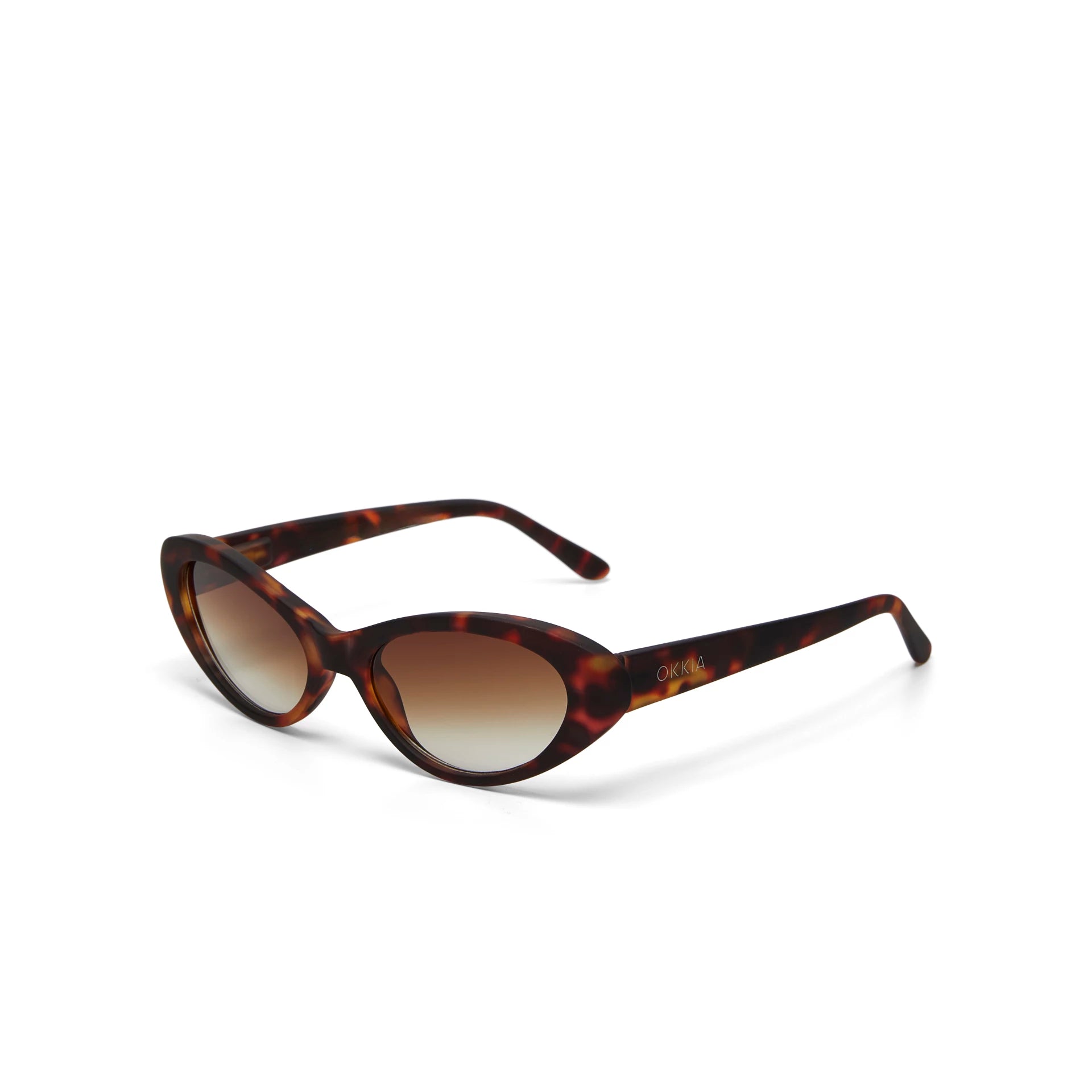 Lina Small Cat Eye - Classic Havana