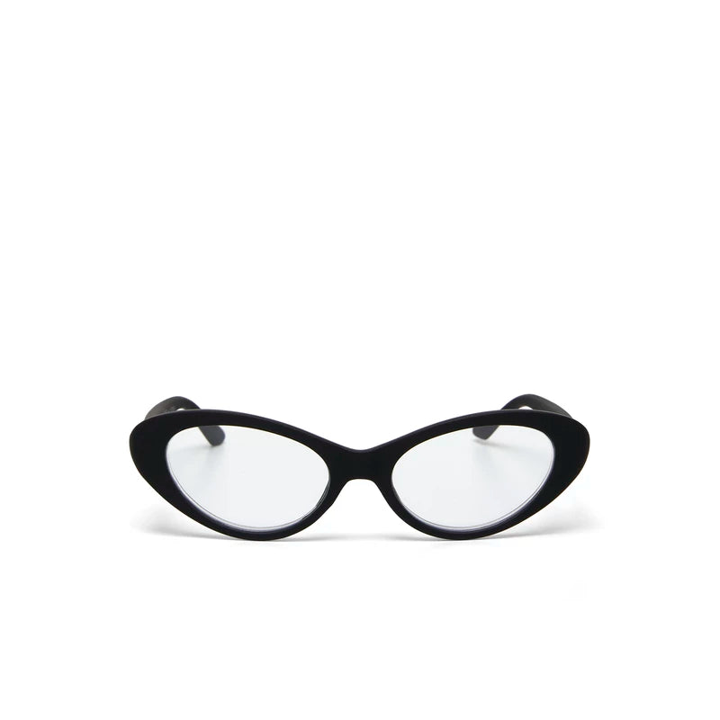 Lina Small Cat Eye - Black