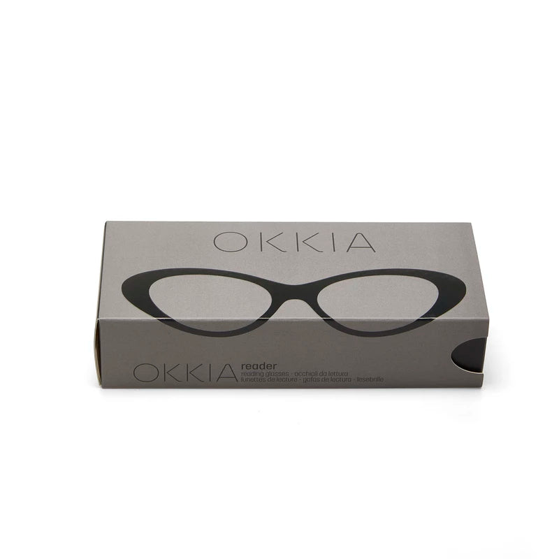 Lina Small Cat Eye - Black