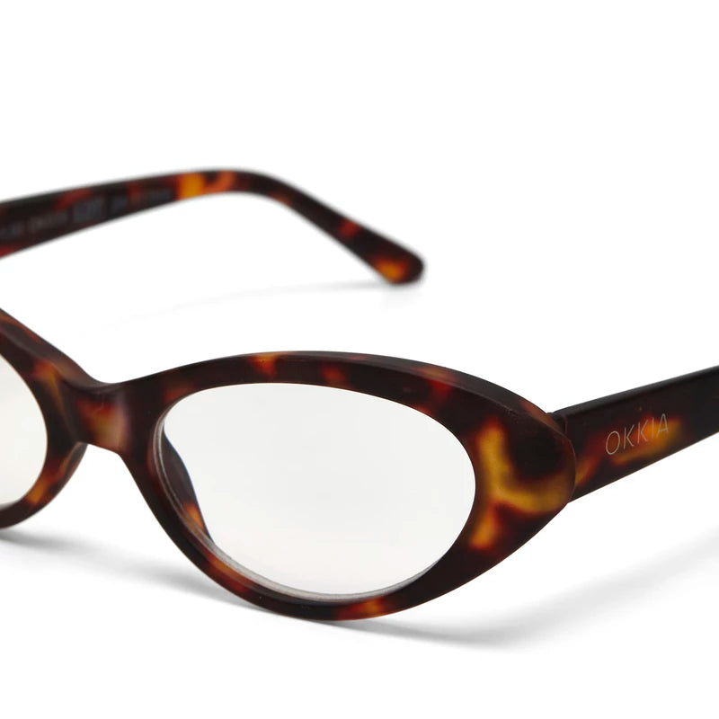 Lina Small Cat Eye - Classic Havana