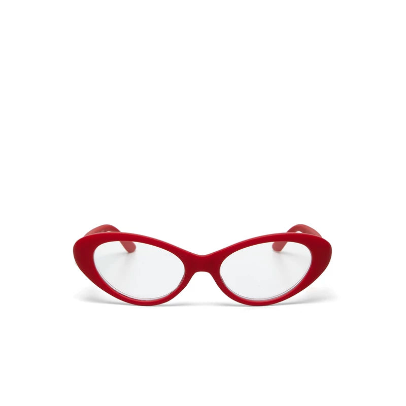 Lina Small Cat Eye - Red