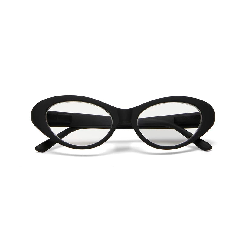 Lina Small Cat Eye - Black