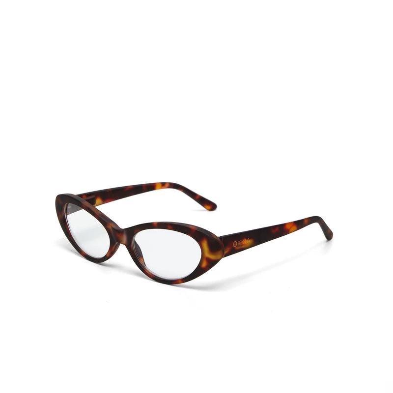 Lina Small Cat Eye - Classic Havana