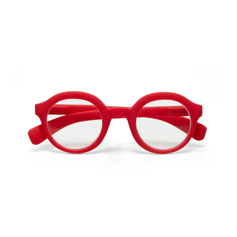 Lauro reading Round - Red