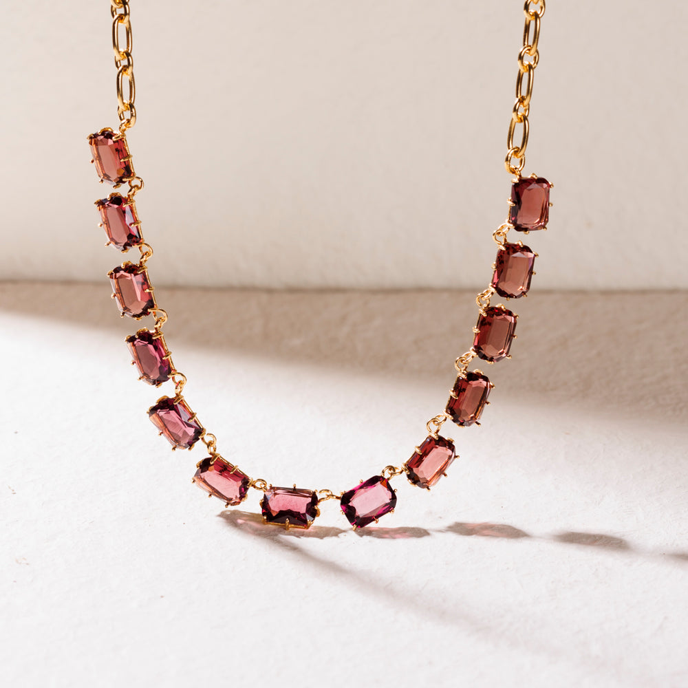 Savina Pink Necklace