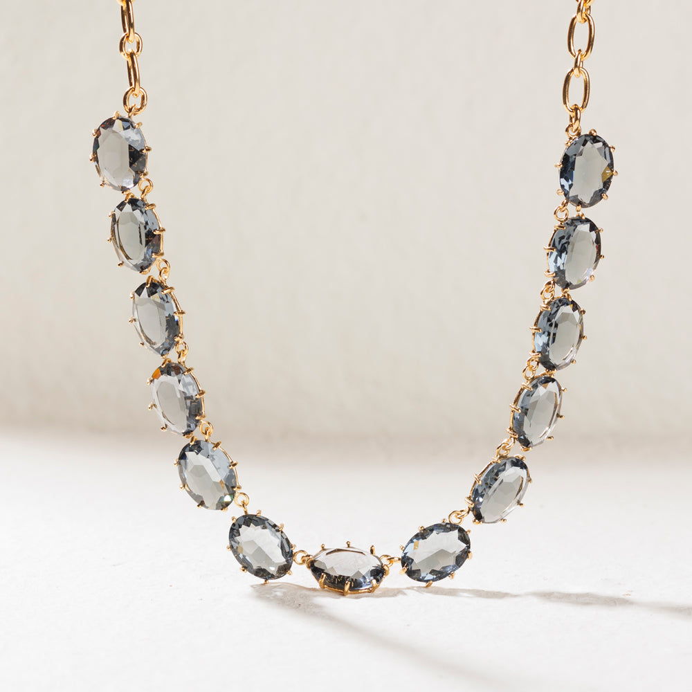 Anita Necklace Dark grey