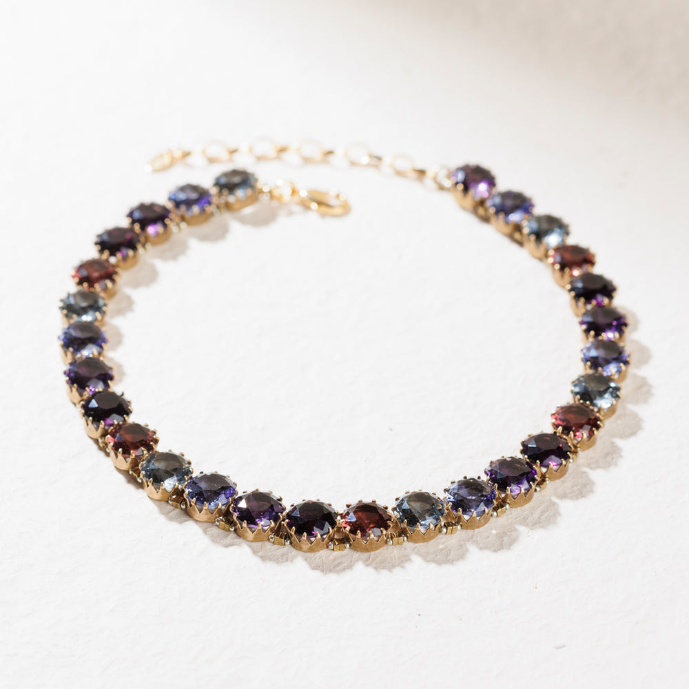Apollonia Necklace Amethyst And Plum