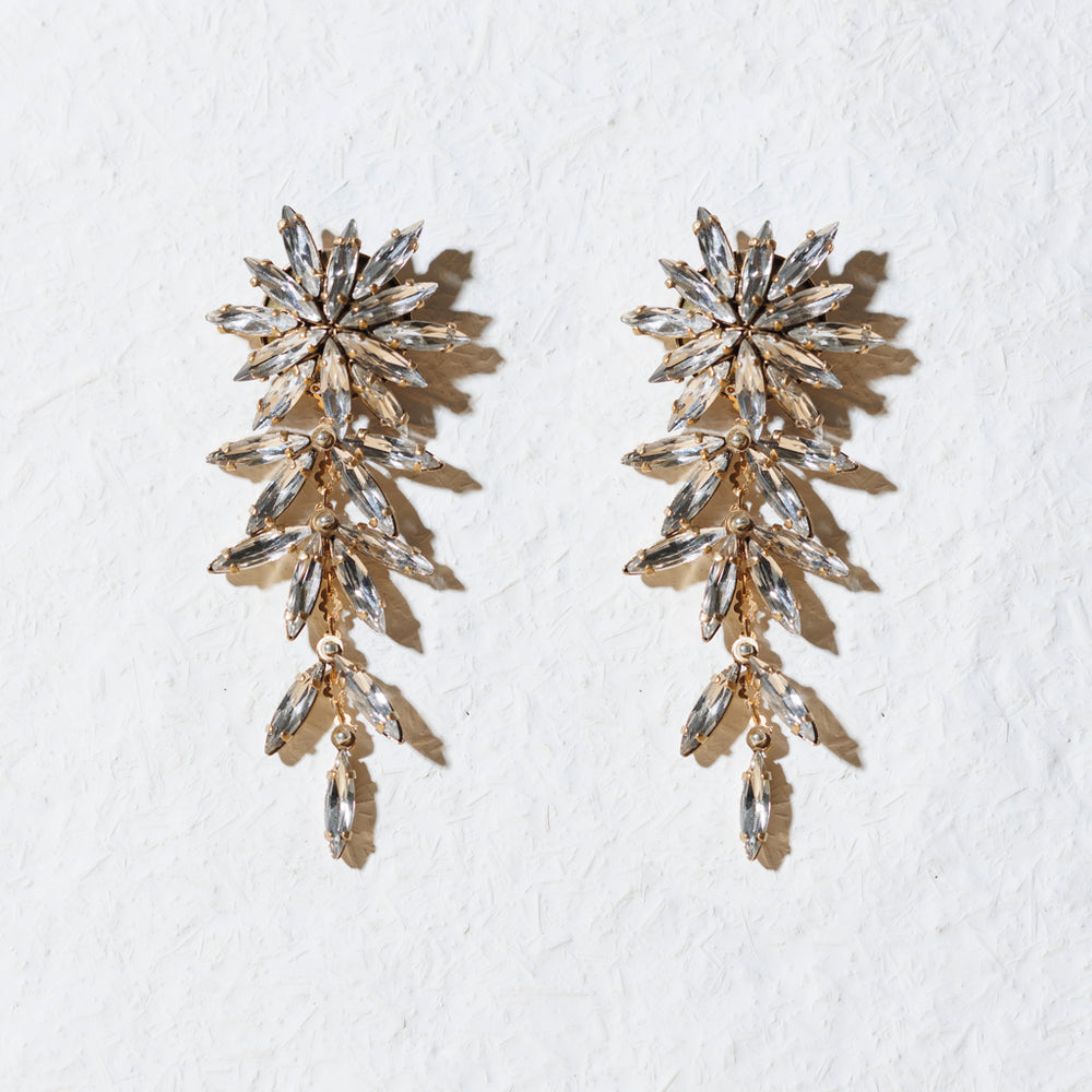 Piuma Crystal Earrings