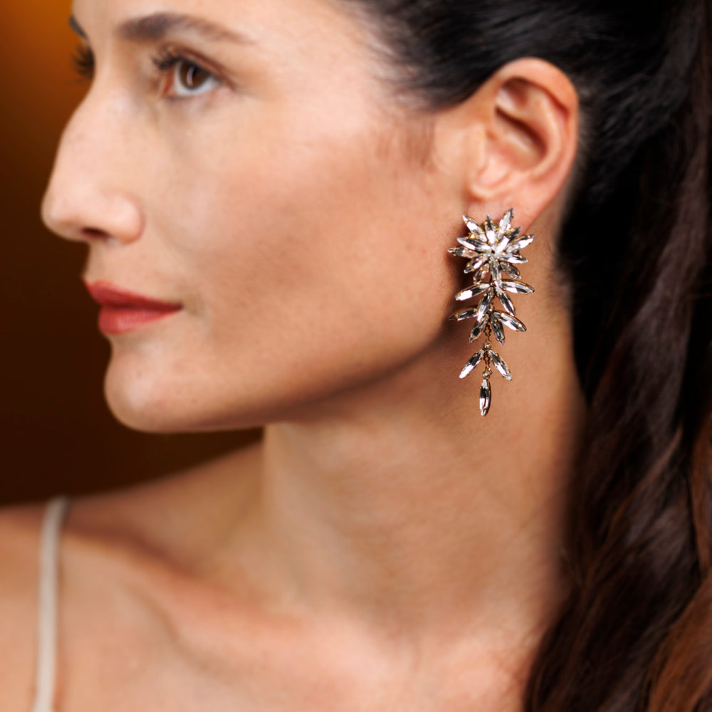 Piuma Crystal Earrings