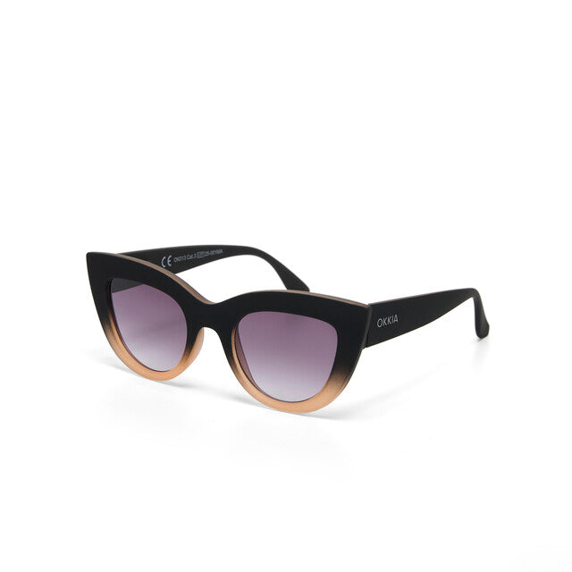 Claudia Big Cat Eye - Black Pink