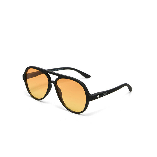 Alessio - Black Lens Yellow