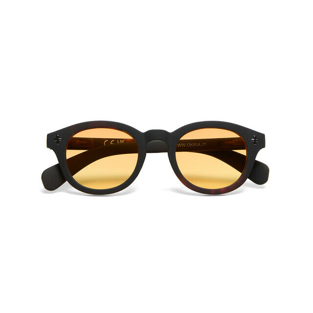 Milano - Black Havana - Lens Yellow