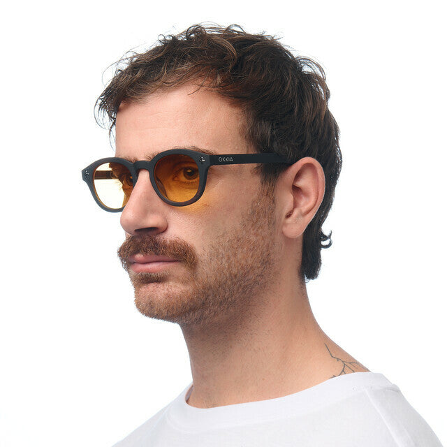 Milano - Black Havana - Lens Yellow