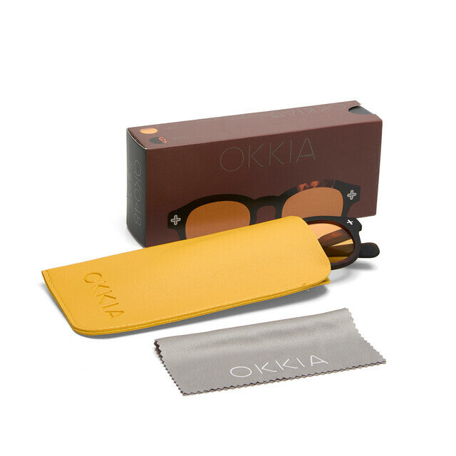 Milano - Black Havana - Lens Yellow