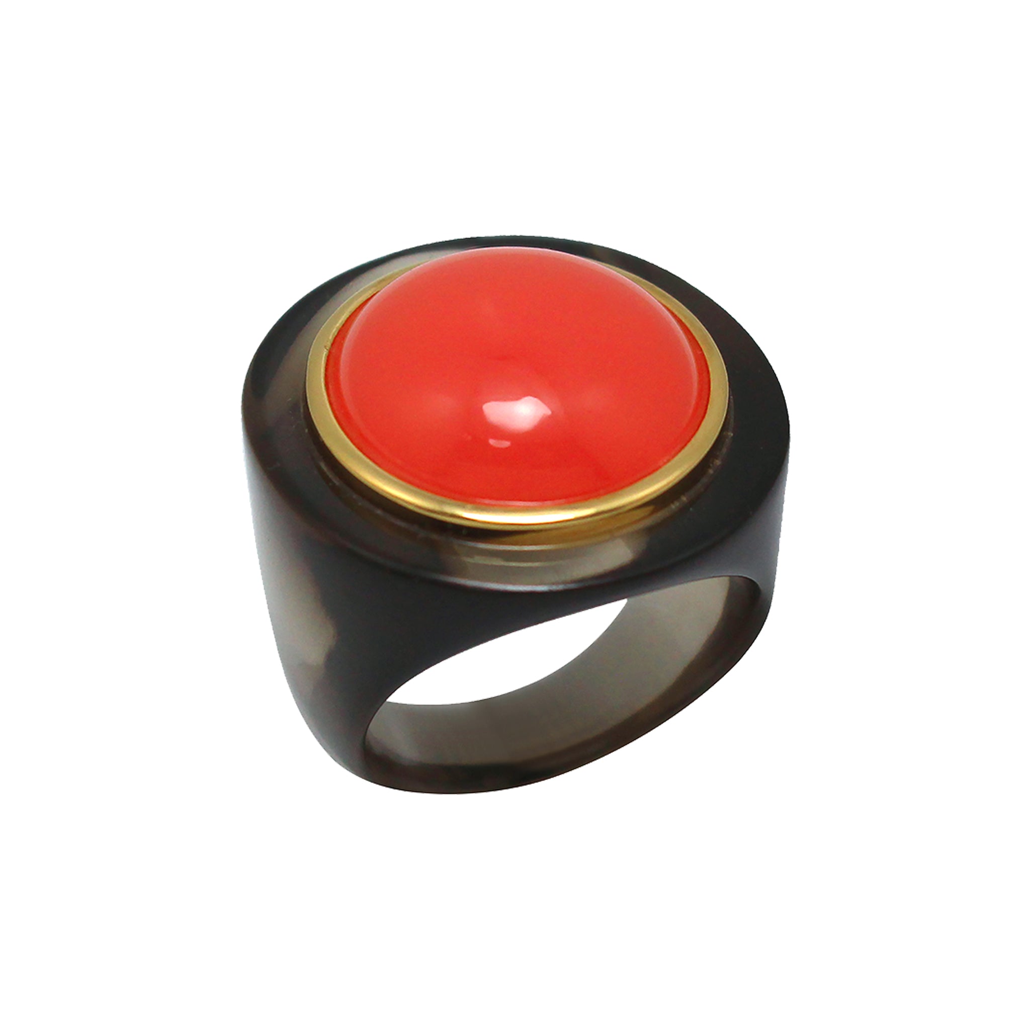 Ocean Ring - Deep Smokey  Frosty Lobster