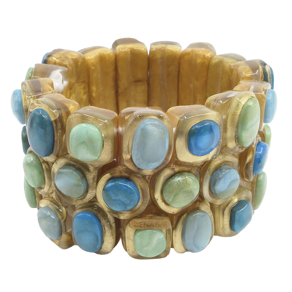 Teria Elastic Cabochon Bracelet