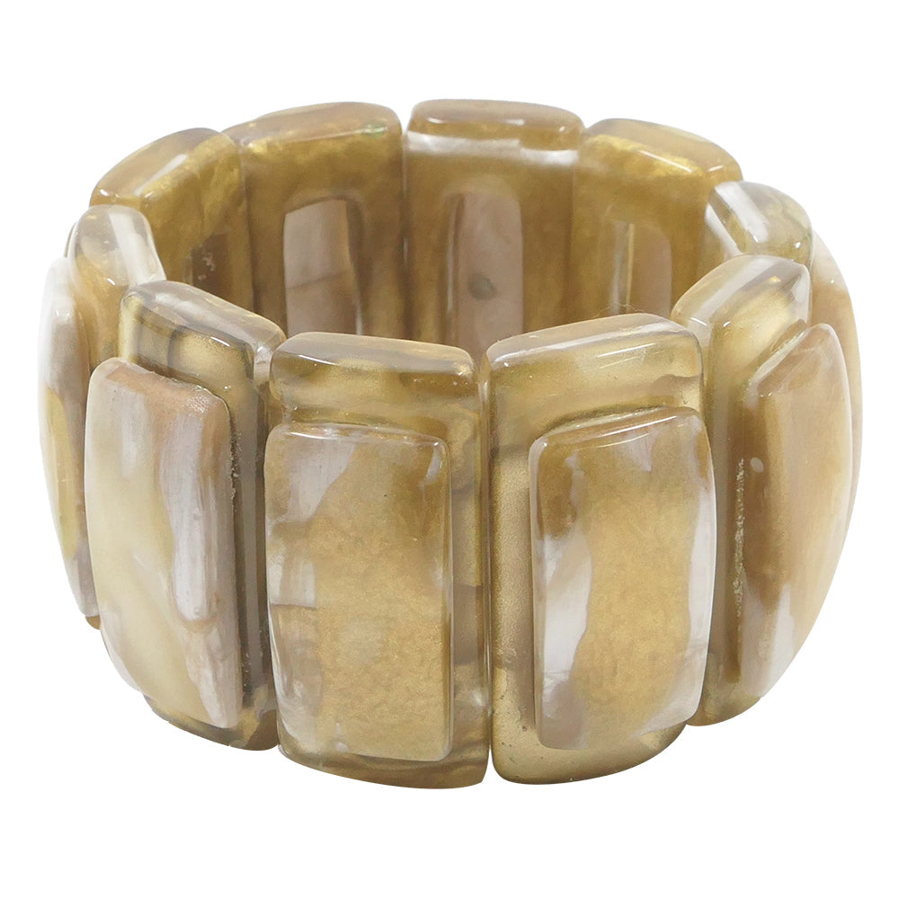 Laika Rectangular Cabochon Bracelet