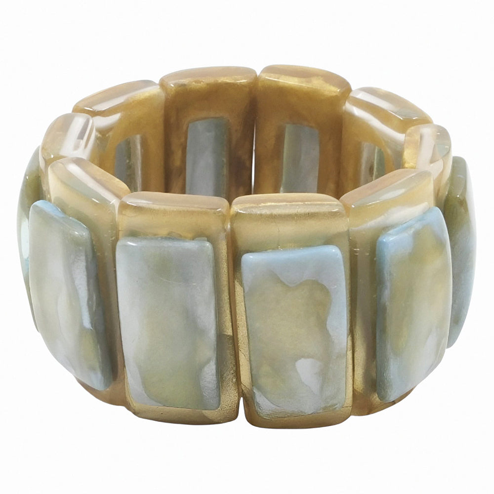 Laika Rectangular Cabochon Bracelet