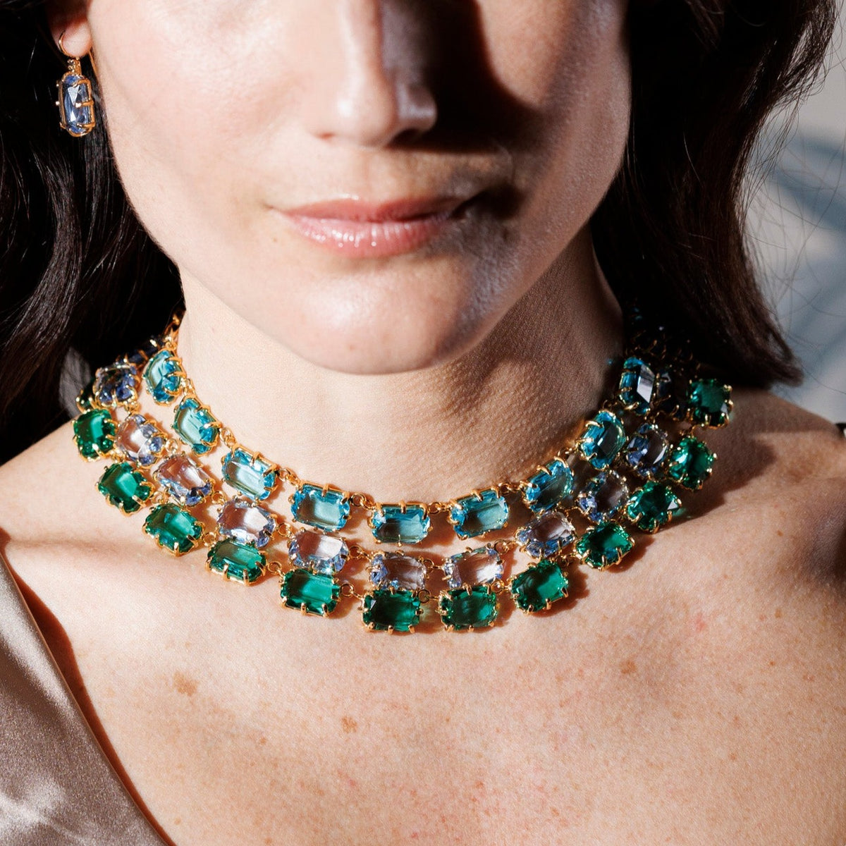 Savina Emerald Necklace