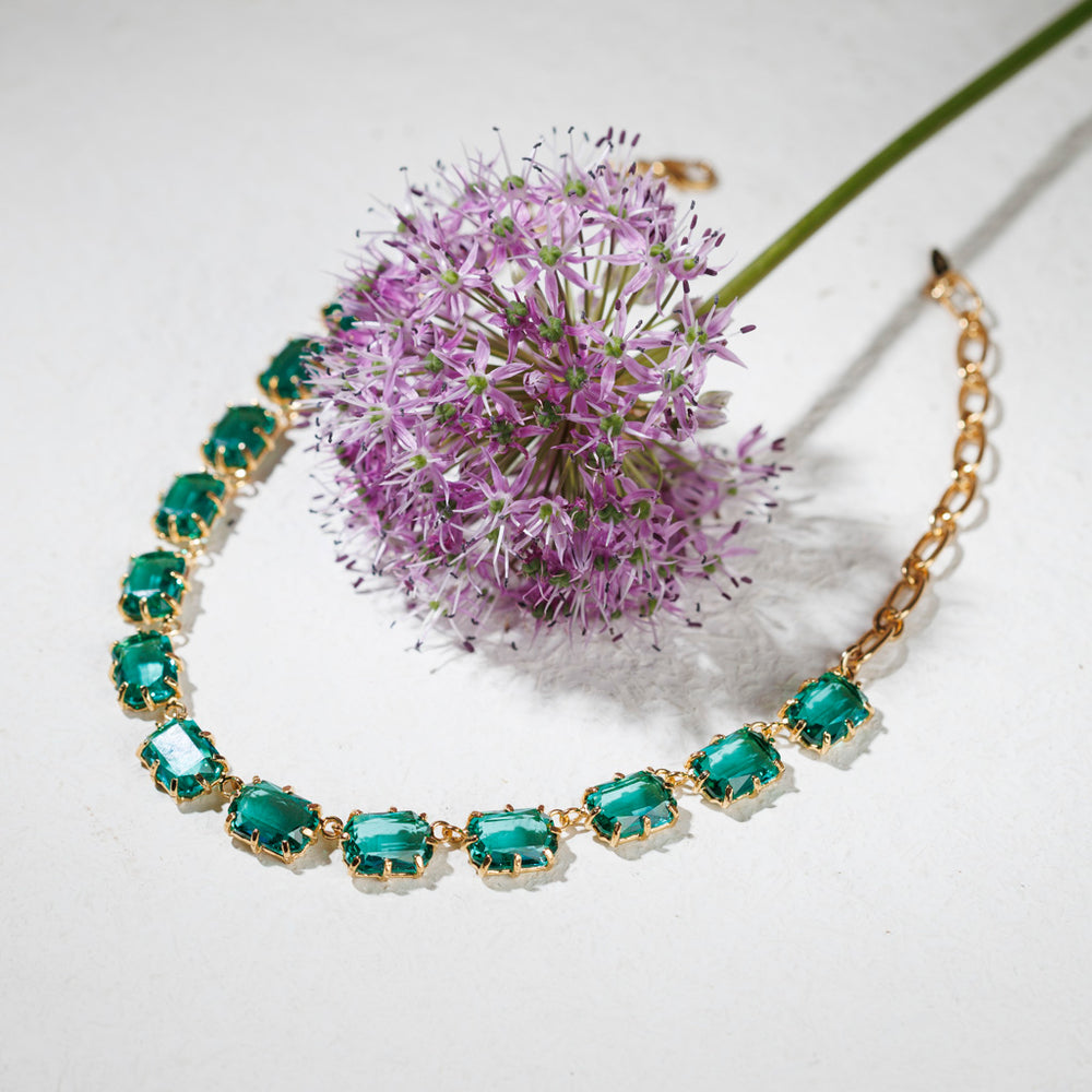 Savina Emerald Necklace