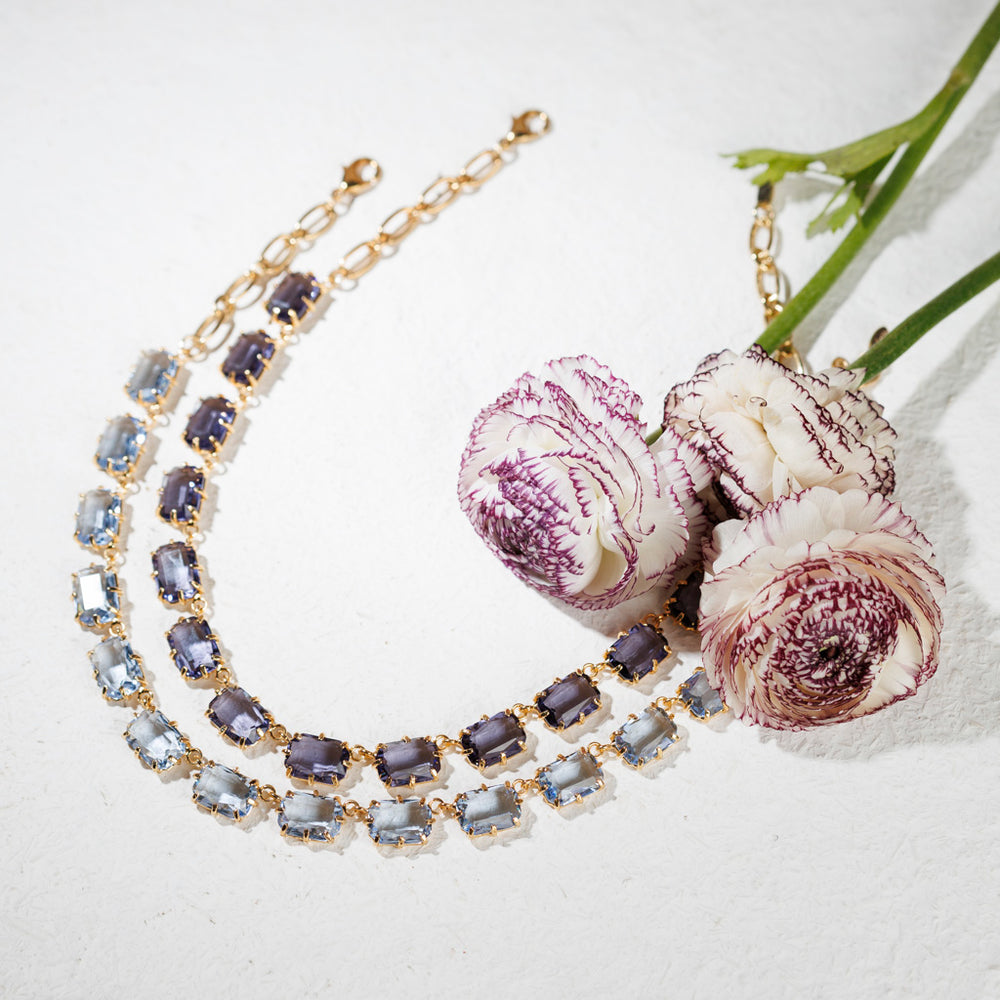 Savina Lavender Necklace