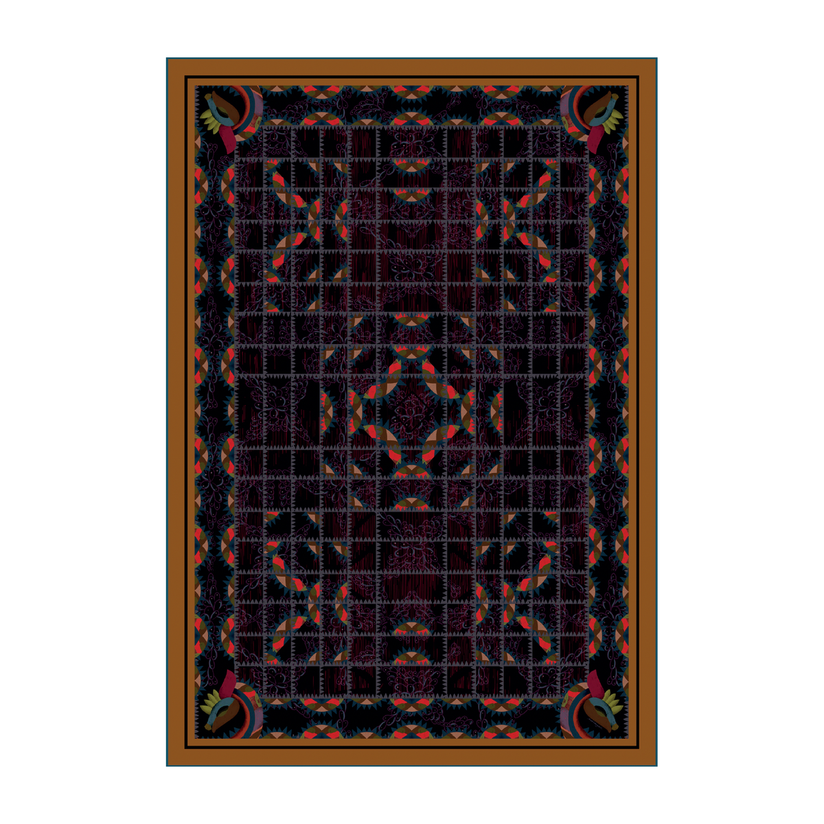 Calvino Wool Scarf 135 x 195 cm