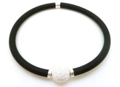 Black Karisma Diamond Crystal Bracelet - Crystal